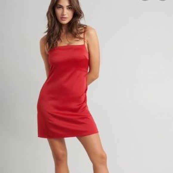 Garage silky slip dress - Picture 4 of 4